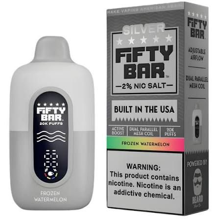 Fifty Bar 20k 2% NICOTINE Frozen Watermelon