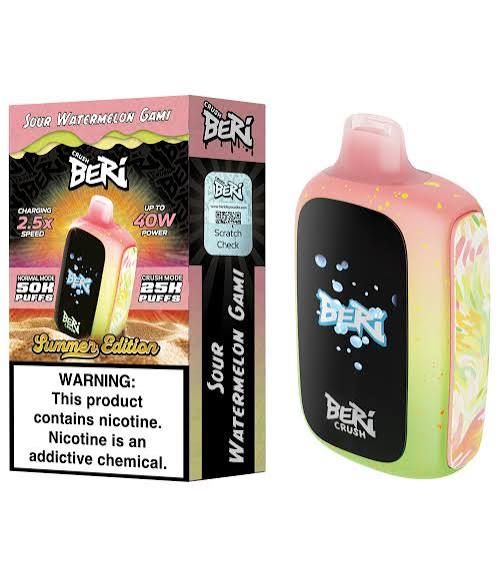 BERI 50K Sour Watermelon Gami