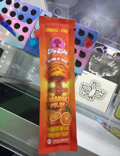 TripDrip Mushroom Powder 1000mg Orange Pulse