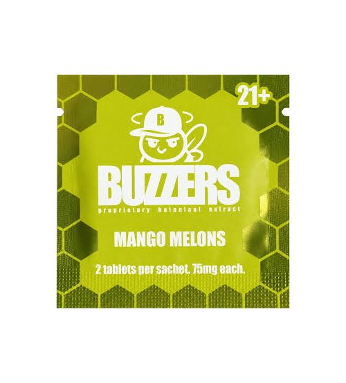 Buzzers 150mg Mango Melons 2ct
