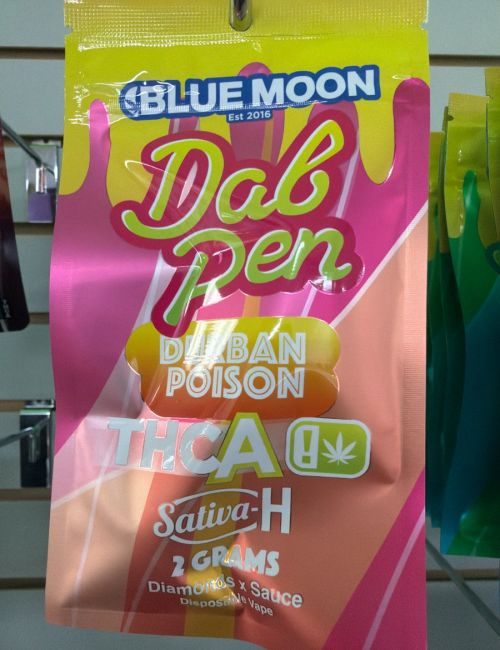 Bluemoon Diamonds 2g Dispo Durban Poison