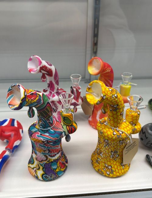 SeshGear Graphic Silicone Waterpipe