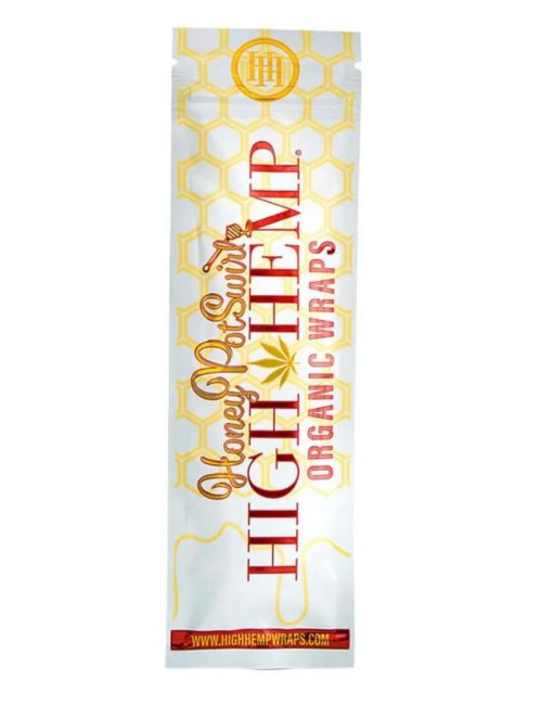 High Hemp Organic Wraps Honey Pot Swirl