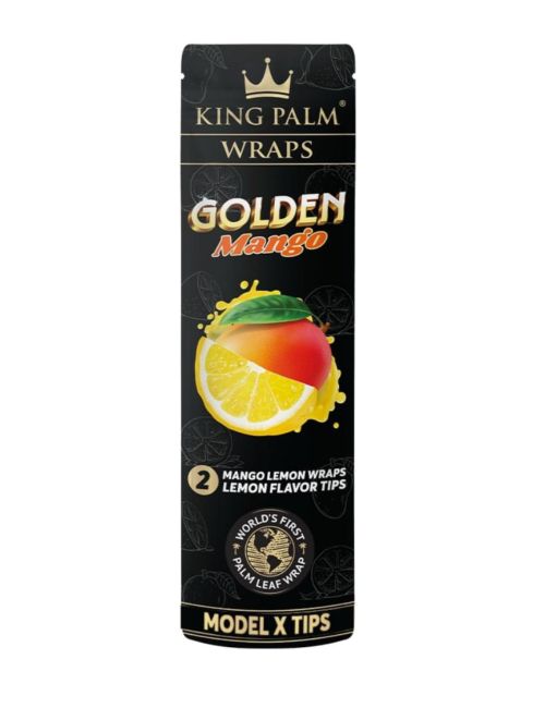 King Palm XL Wraps Golden Mango 2PK