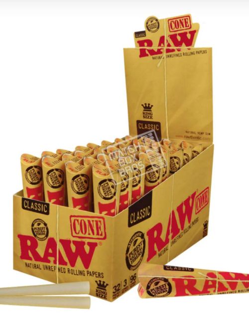 RAW Classic Cone King 3pk