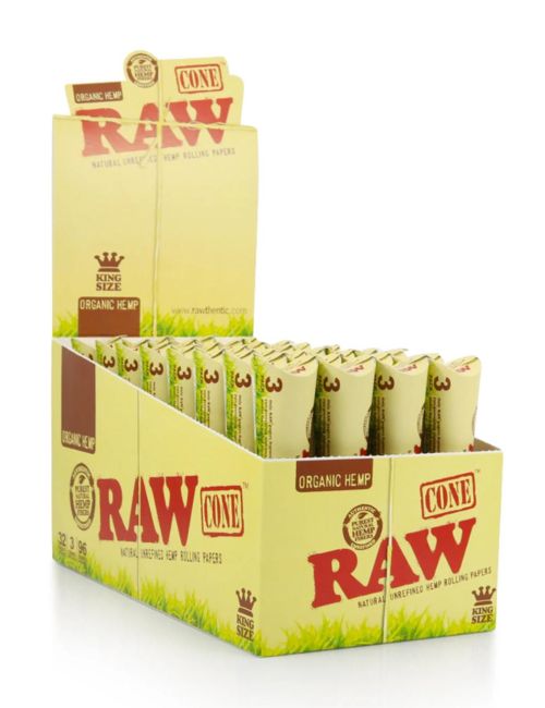 RAW Organic Cone King 3pk