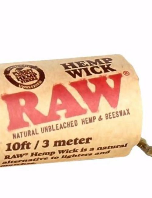 RAW Hemp Wick Rolls 10FT