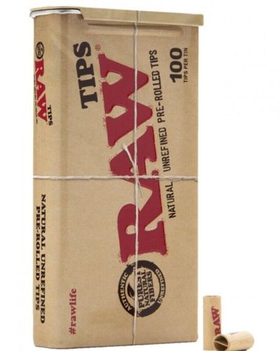 RAW Tips Pre Rolled 100Ct Tin