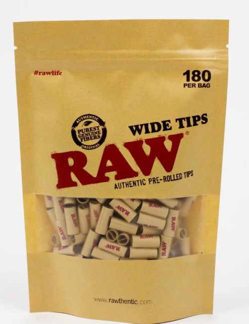 RAW Tips Wide 180ct