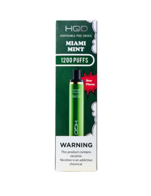 HQD CUVIE PLUS 1200 Miami Mint
