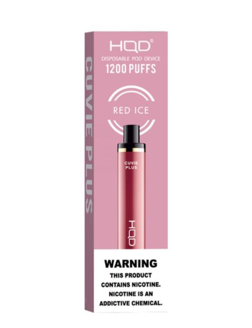 HQD CUVIE PLUS 1200 Red Ice