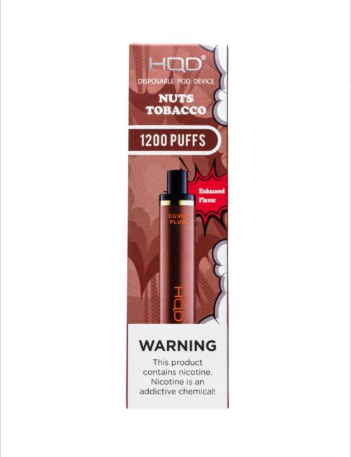 HQD CUVIE PLUS 1200 Nuts Tobacco