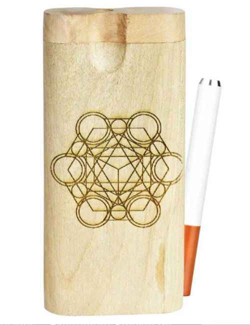 Engraved Wood Dugout Large