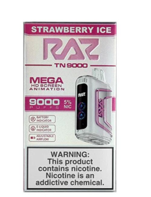 RAZ TN9000 Strawberry Ice