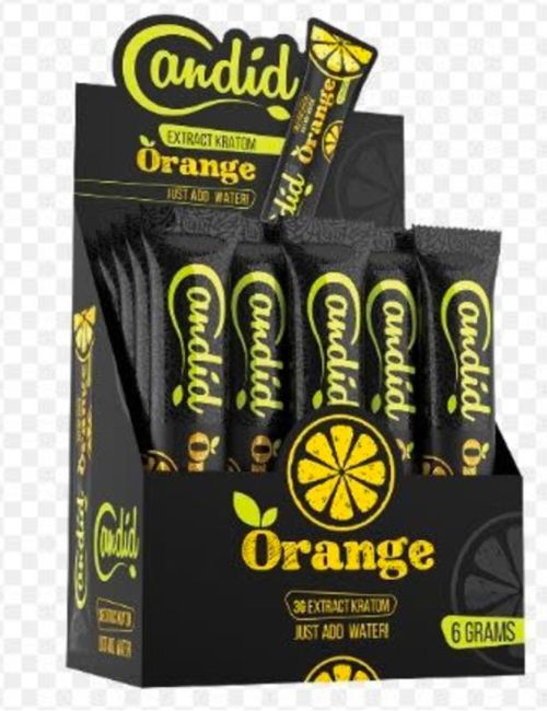 Candid Orange Kratom Extract 10G Packs