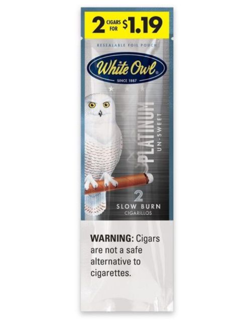 White Owl Platinum 2pk