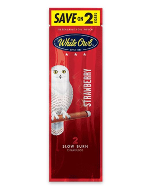 White Owl Strawberry 2pk
