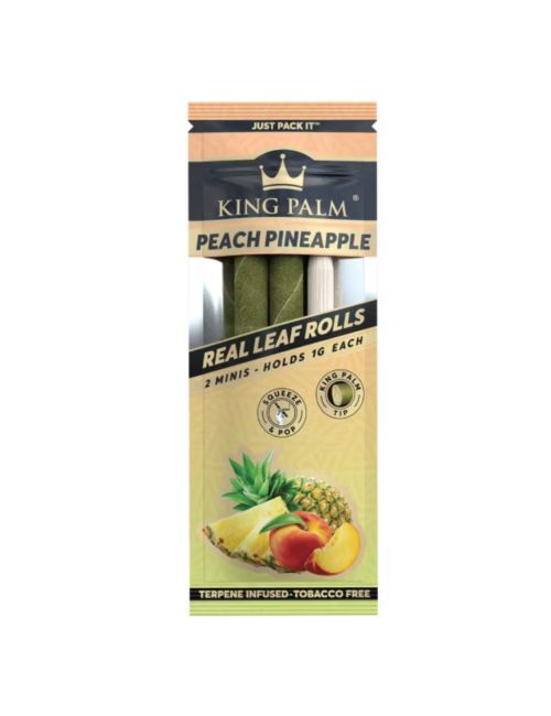 King Palm 2 Minis 1G Peach Pineapple 
