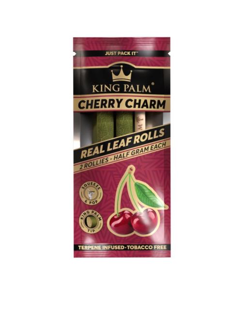 King Palm 2 Rollies Half Gram Cherry Charm