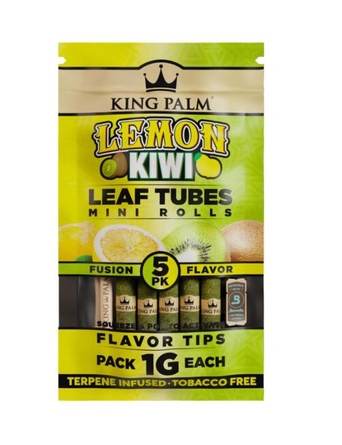 King Palm Mini 1G Lemon Kiwi 5PK