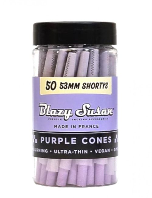 Blazy Susan Purple Cones 53mm 50ct