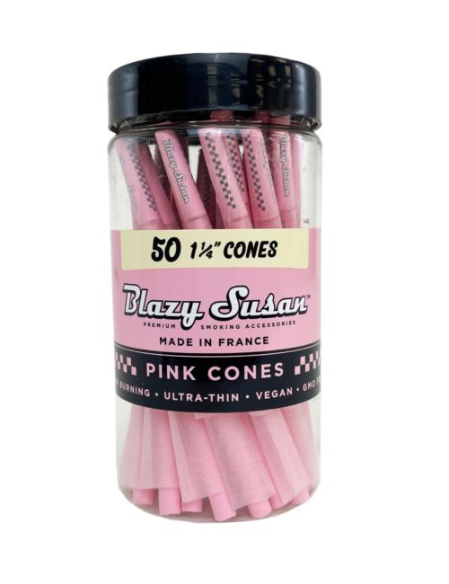 Blazy Susan Pink Cones 1.25 50ct