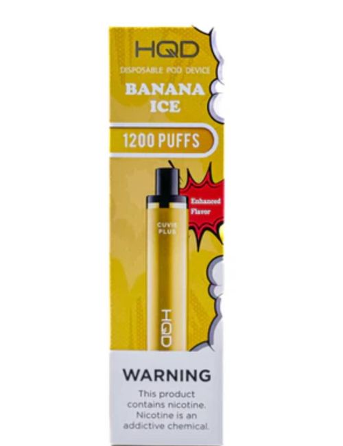 HQD CUVIE PLUS 1200 Banana Ice