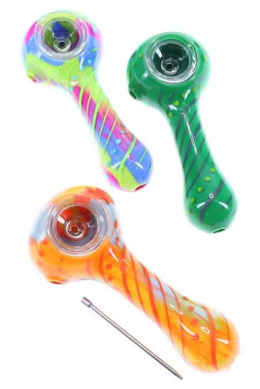 Multicolor Silicone Hand Pipe