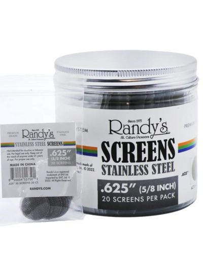 Randy's Stainless Steel Screens .625 20PK