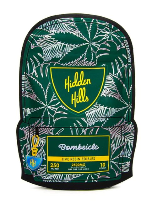 Hidden Hills Live Resin Gummies 2500mg - Bombsicle Shields