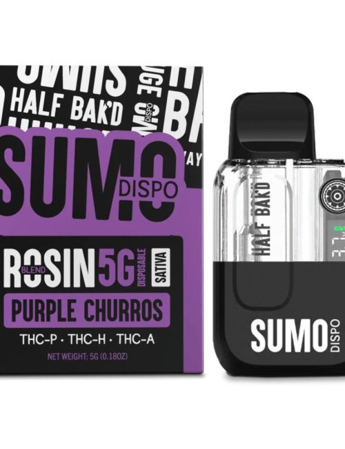 Half Bak'd Sumo 5G Rosin Blend Purple Churros