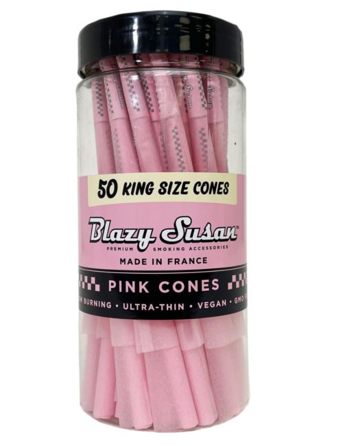 Blazy Susan Pink Cones King 50ct